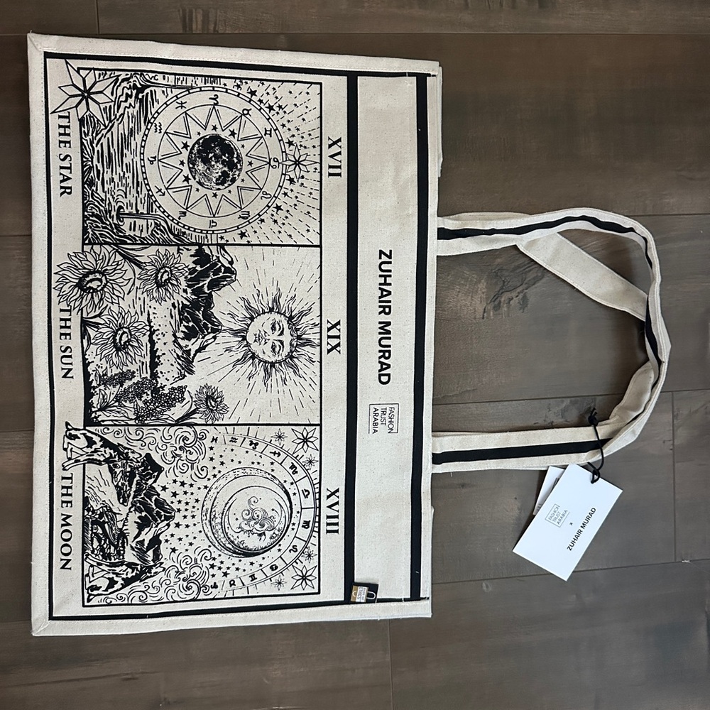Zuhair Murad Canvas Tote Bag